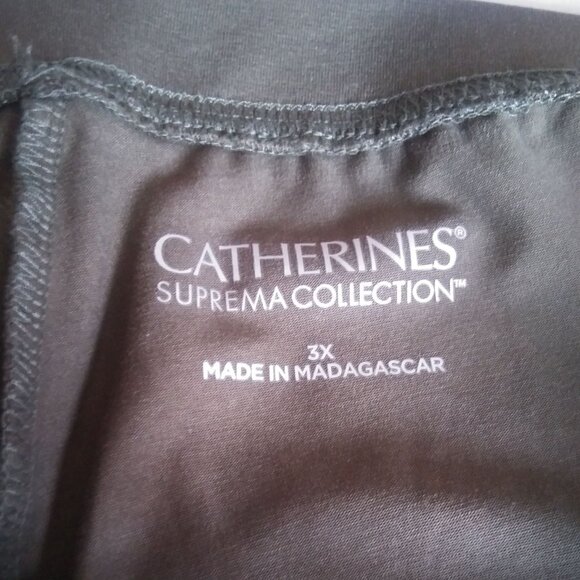 Catherines Dark Olive Suprema Pants- 3X- NWT - Picture 4 of 5